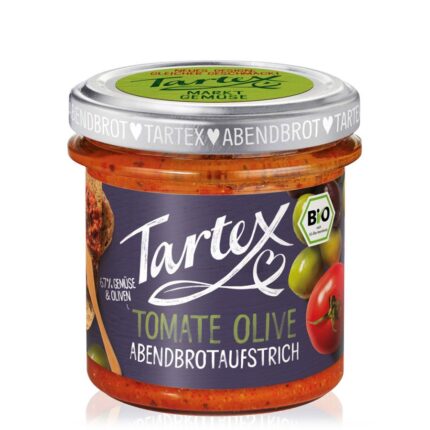 BIO ZELENJAVNI NAMAZ PARADIŽNIK OLIVE, 135 g