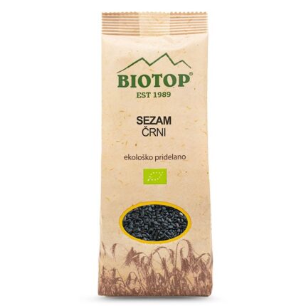 BIO ČRNI SEZAM, 350 g