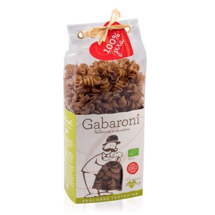 BIO VEGANSKE POLNOZRNATE TESTENINE IZ PIRE -  SVEDRCI, 250 g