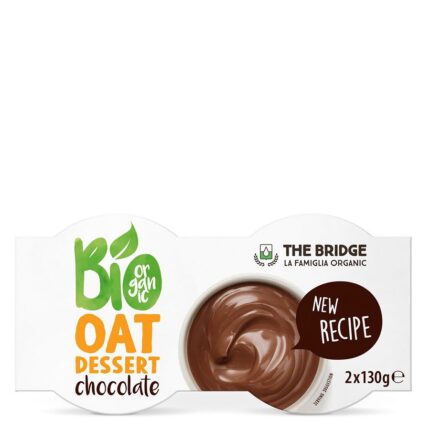 BIO OVSENI DESERT S ČOKOLADO, 2 x 130 g
