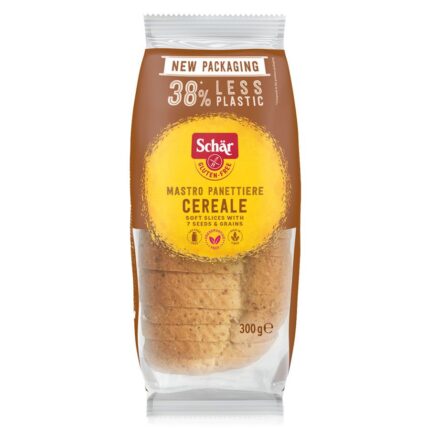 KRUH IZ VEČ VRST ŽIT BREZ GLUTENA – CEREALE DEL MASTRO PANETTIERE, 300 g