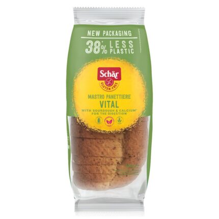 KRUH IZ VEČ VRST ŽIT BREZ GLUTENA – VITAL DEL MASTRO PANETTIERE, 350 g