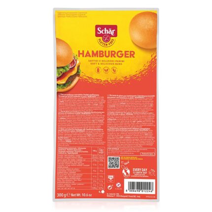 KRUHKI BREZ GLUTENA – HAMBURGER, 300 g
