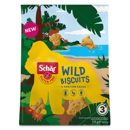 PIŠKOTI BREZ GLUTENA – WILD BISCUITS, 115 g