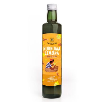 BIO SIRUP KURKUMA LIMONA, 500 ml