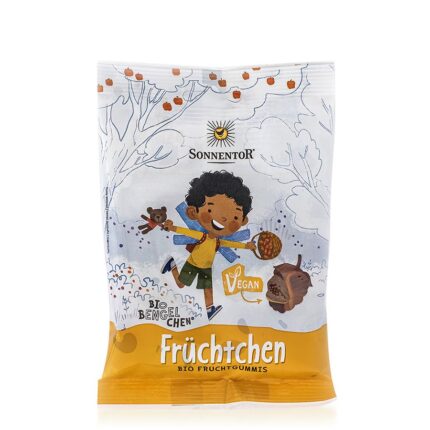 BIO SADNI VEGANSKI GUMIJEVI BONBONI, 100 g