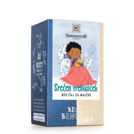 BIO ZAČIMBNO ZELIŠČNI ČAJ ZA OTROKE SREČEN TREBUŠČEK, 21.6 g