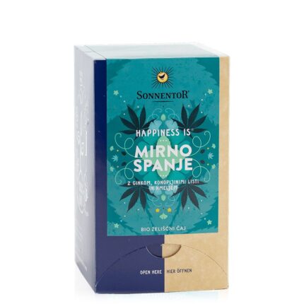 BIO ČAJNA MEŠANICA HAPPINESS IS® MIRNO SPANJE, 27 g