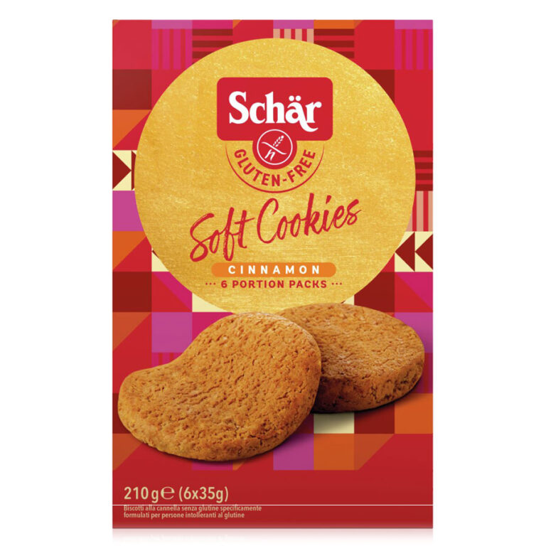 mehki piškoti s cimotom brez glutena Schar